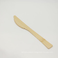 Organic natural disposble bamboo cutlery / flatware set 170mm